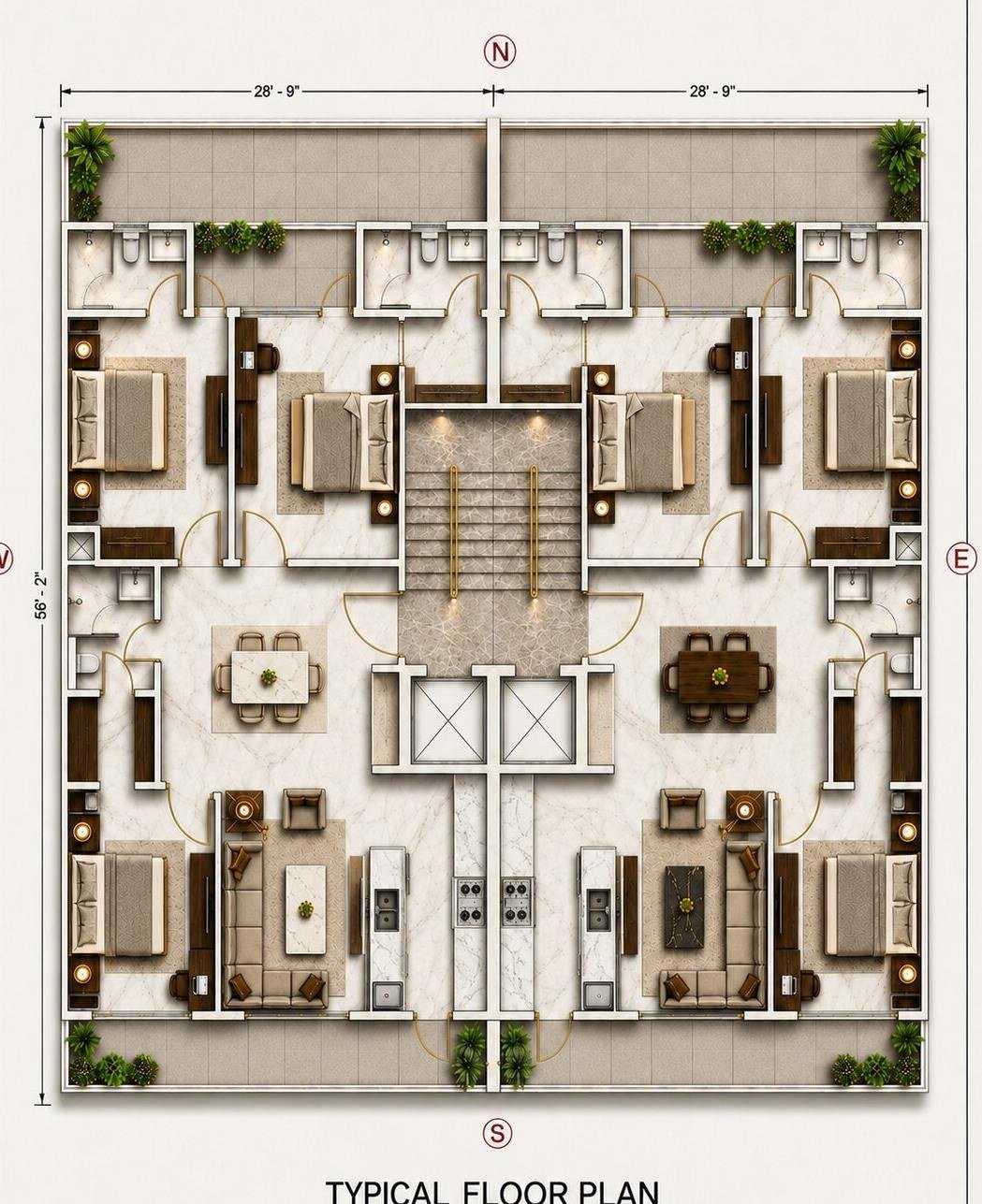 3D floor plan